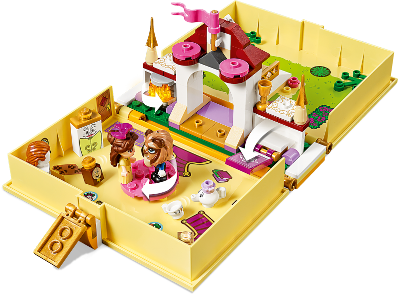 LEGO® ǀ Disney 43177 Bella a její pohádková kniha dobrodružství