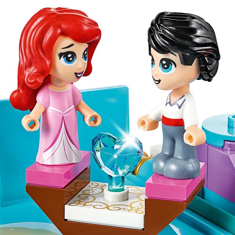 LEGO Disney Princess Ariel a její pohádková kniha dobrodružství 43176