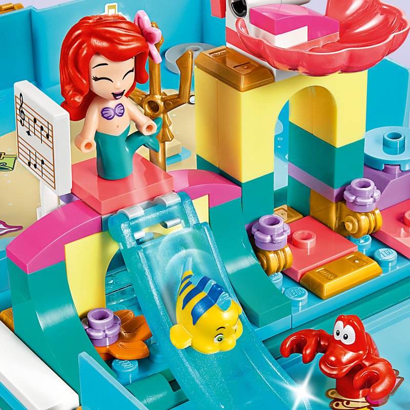 LEGO Disney Princess Ariel a její pohádková kniha dobrodružství 43176