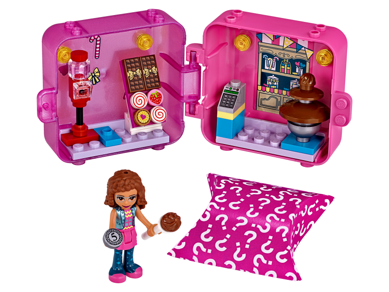 LEGO Friends Herní boxík: Olivia a cukrárna 41407