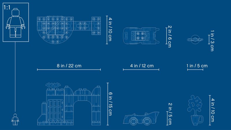 LEGO DUPLO Batmanova jeskyně 10919
