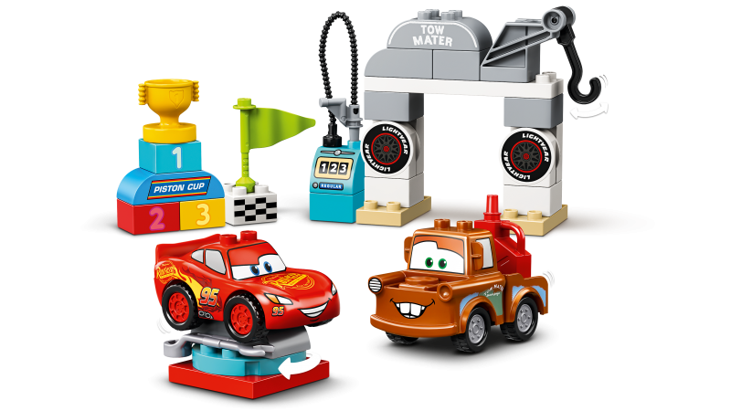 LEGO® DUPLO® │ Disney a Pixar – Auta 10924 Závodní den Bleska McQueena