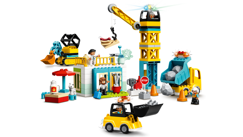 LEGO® DUPLO® 10933 Stavba s věžovým jeřábem