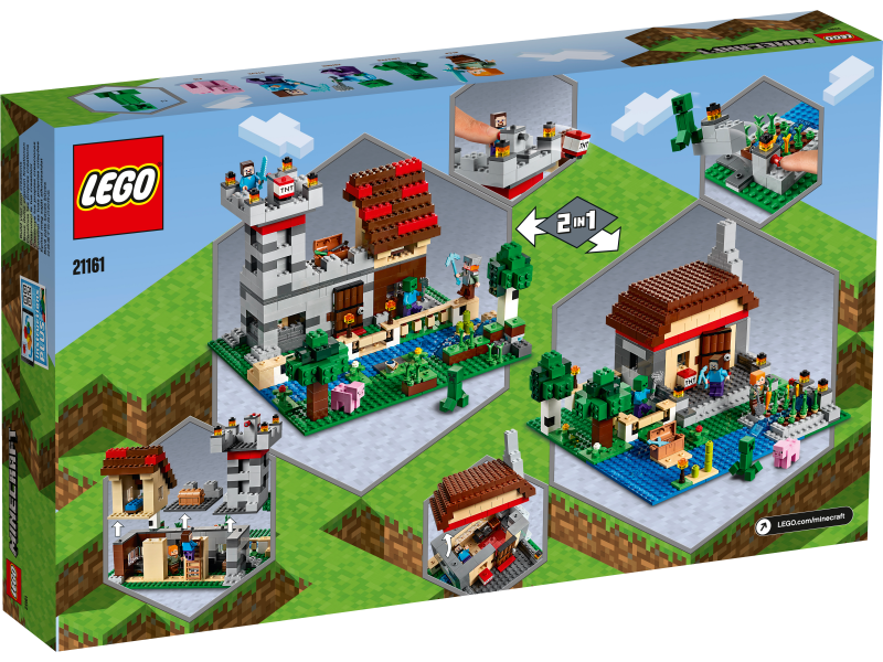 LEGO® Minecraft® 21161 Kreativní box 3.0