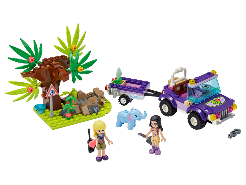 LEGO® Friends 41421 Záchrana slůněte v džungli