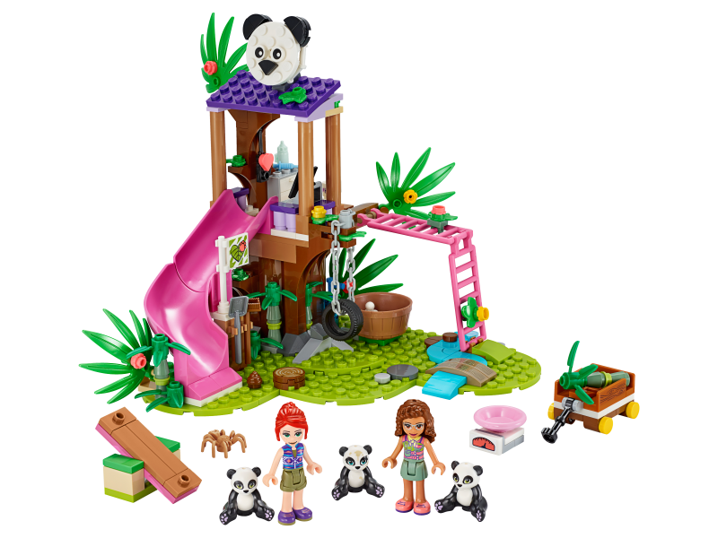 LEGO Friends Pandí domek na stromě v džungli 41422