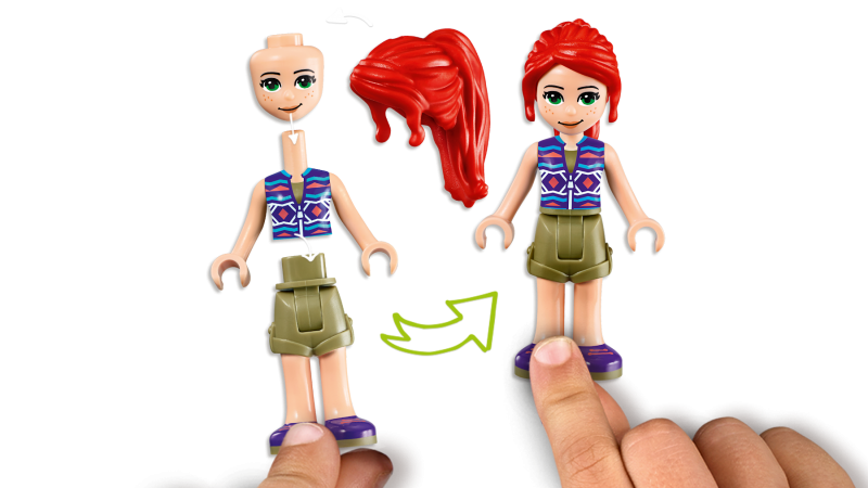 LEGO Friends Pandí domek na stromě v džungli 41422