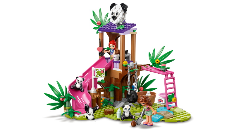 LEGO Friends Pandí domek na stromě v džungli 41422