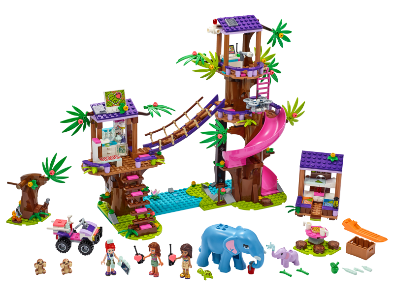 LEGO Friends Základna záchranářů v džungli 41424