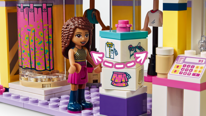 LEGO® Friends 41427 Emma a její obchod s oblečením