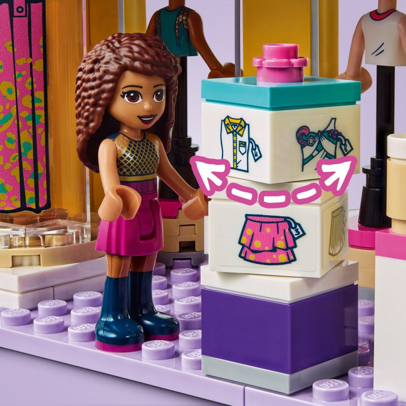 LEGO® Friends 41427 Emma a její obchod s oblečením