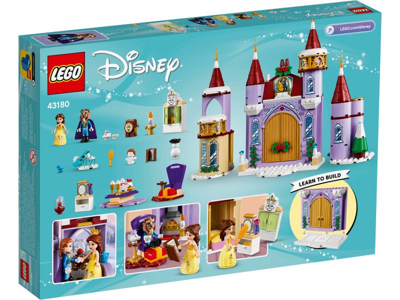 LEGO® │ Disney 43180 Bella a zimní oslava na zámku