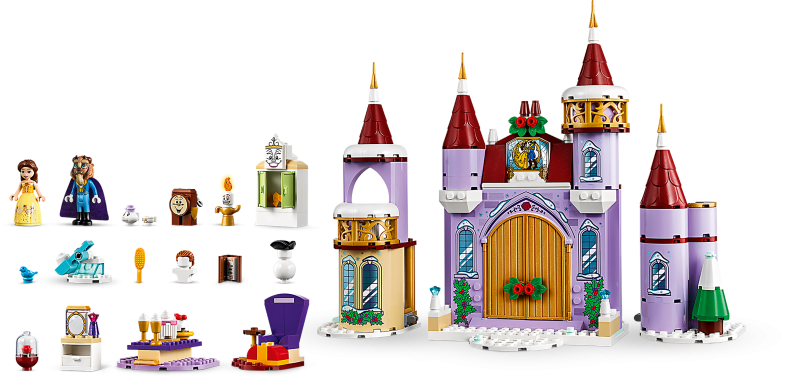 LEGO® │ Disney 43180 Bella a zimní oslava na zámku