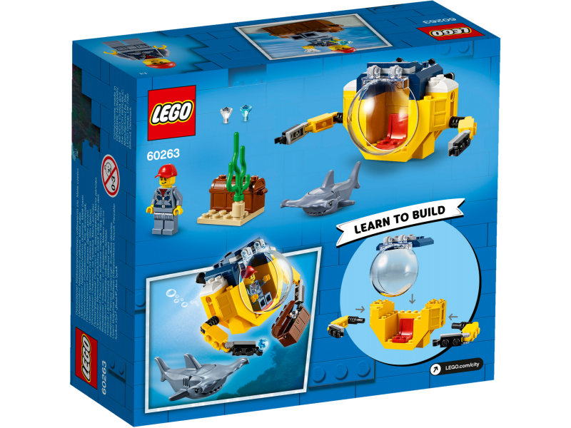 LEGO® City 60263 Oceánská mini ponorka