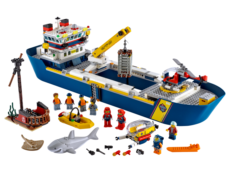 LEGO City Oceánská průzkumná loď 60266