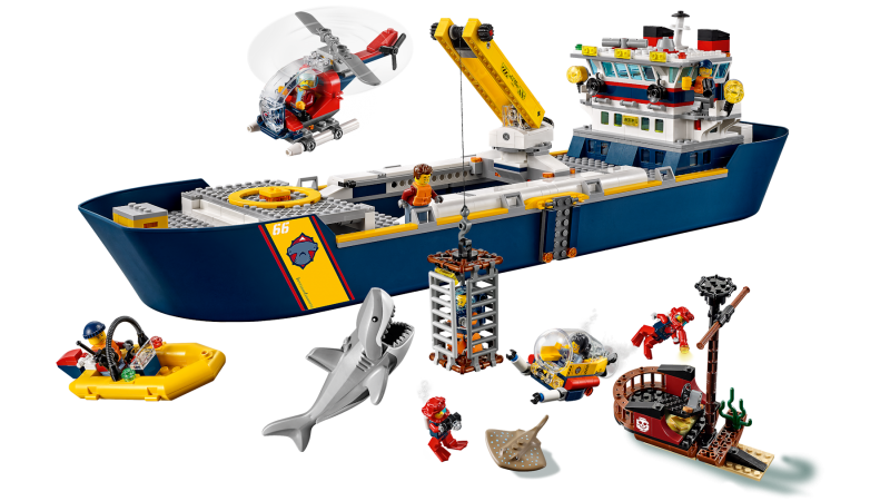 LEGO City Oceánská průzkumná loď 60266