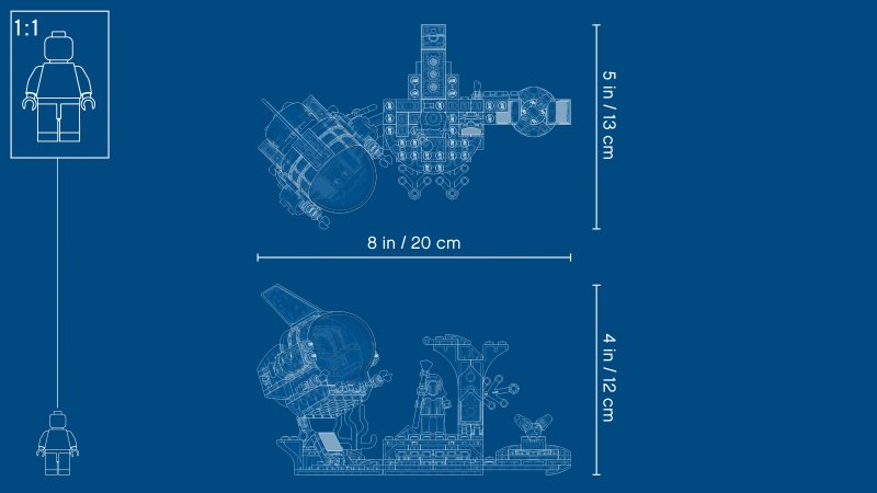 LEGO Hidden Side Ponorka J.B. 70433