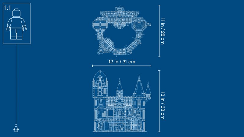 LEGO Hidden Side Tajemný hrad 70437