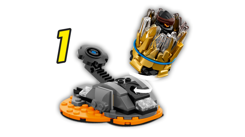 LEGO Ninjago Spinjitzu úder - Cole 70685