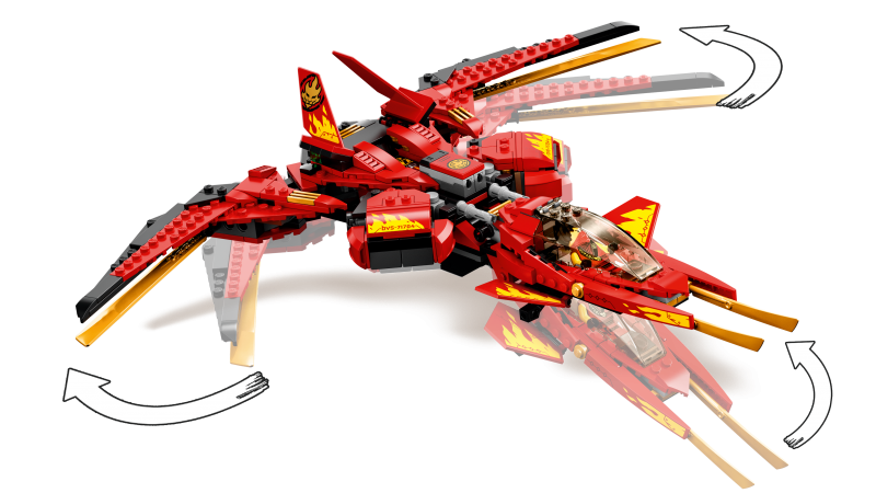 LEGO® NINJAGO® 71704 Kaiova stíhačka