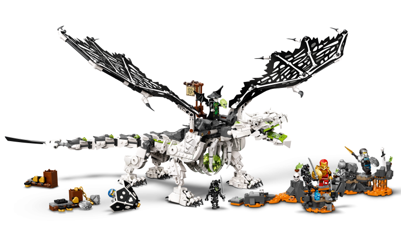 LEGO Ninjago Drak Čaroděje lebek 71721