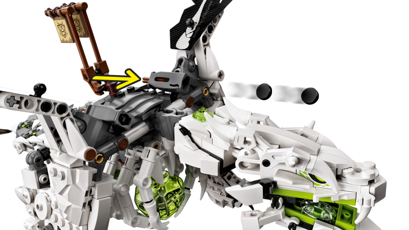 LEGO Ninjago Drak Čaroděje lebek 71721