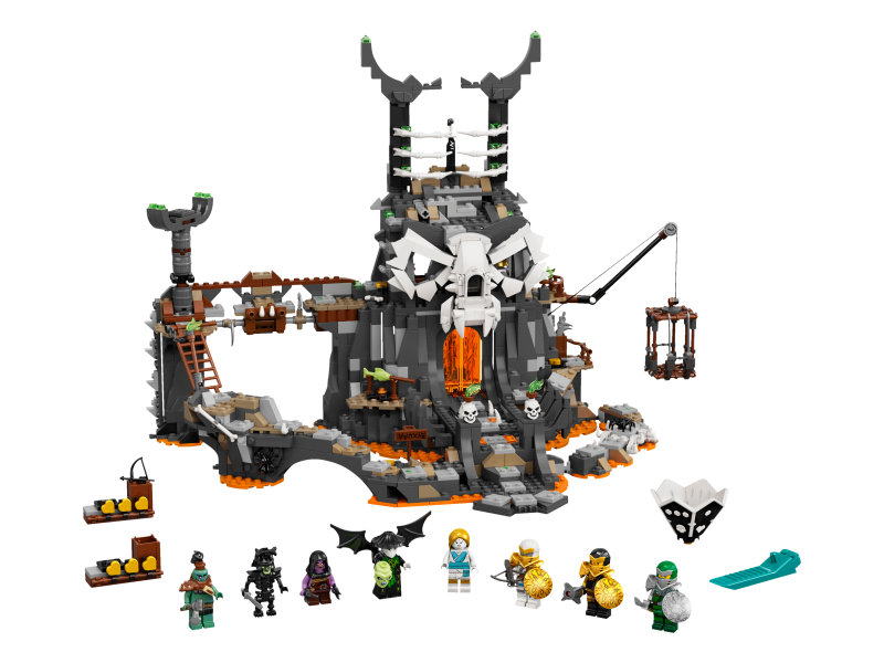 LEGO® NINJAGO® 71722 Kobky Čaroděje lebek