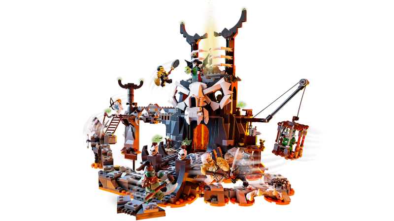 LEGO® NINJAGO® 71722 Kobky Čaroděje lebek