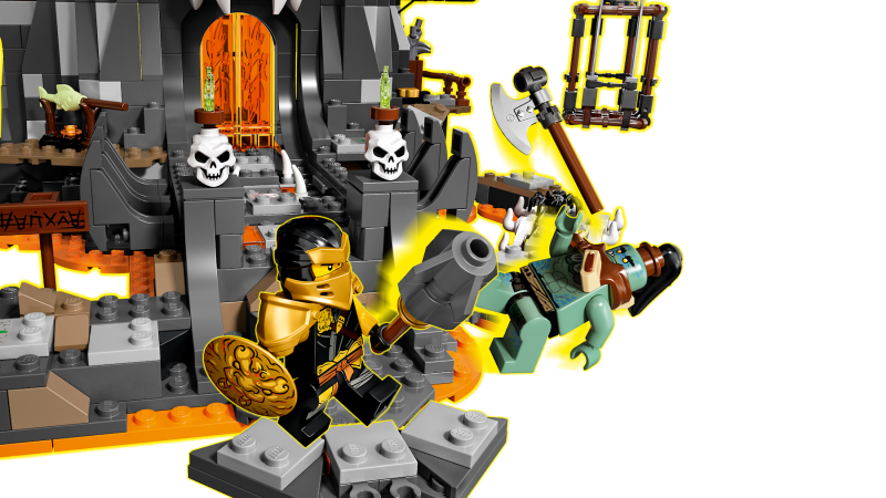 LEGO® NINJAGO® 71722 Kobky Čaroděje lebek