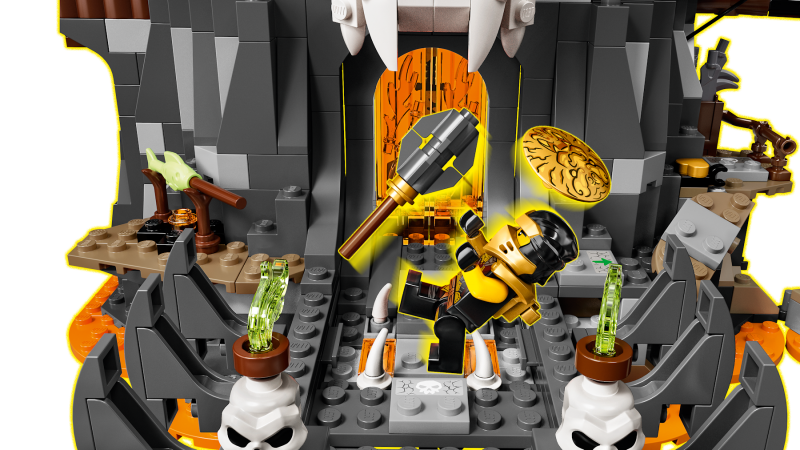 LEGO® NINJAGO® 71722 Kobky Čaroděje lebek