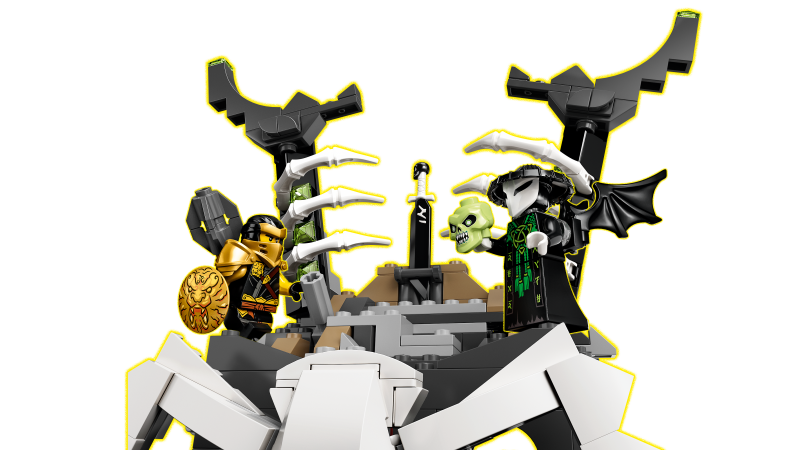 LEGO® NINJAGO® 71722 Kobky Čaroděje lebek