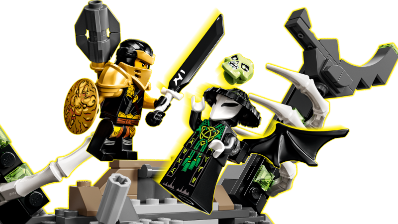 LEGO® NINJAGO® 71722 Kobky Čaroděje lebek