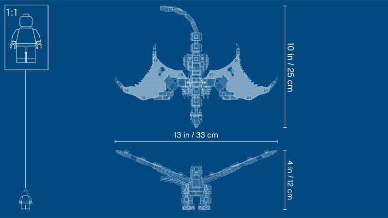 LEGO Ninjago Wu a jeho bojový drak 71718