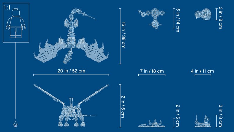 LEGO Ninjago Drak Čaroděje lebek 71721