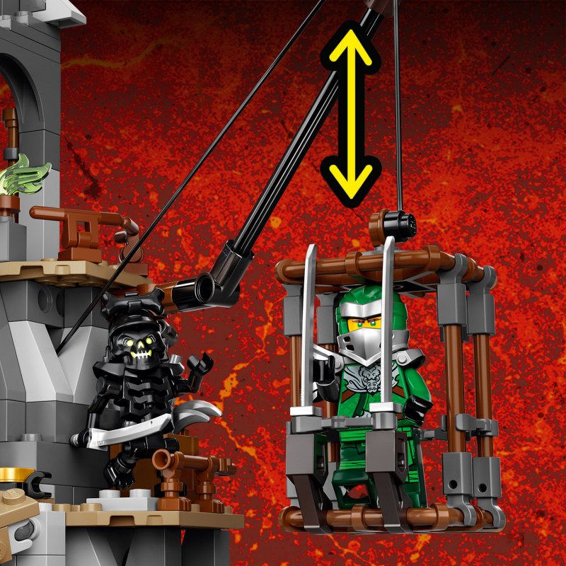 LEGO® NINJAGO® 71722 Kobky Čaroděje lebek