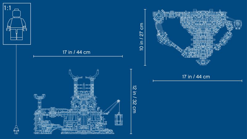 LEGO® NINJAGO® 71722 Kobky Čaroděje lebek