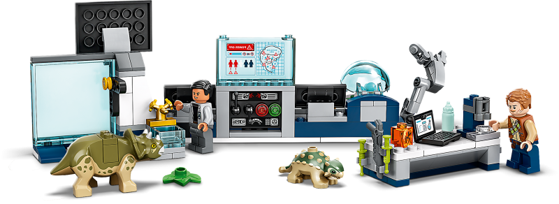 LEGO Jurassic World Laboratoř Dr. Wu: Útěk dinosauřích mláďat 75939