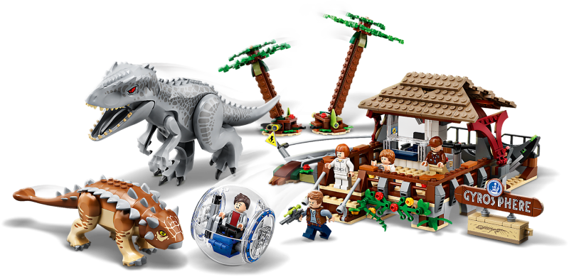 LEGO Jurassic World Indominus rex vs. ankylosaurus​ 75941