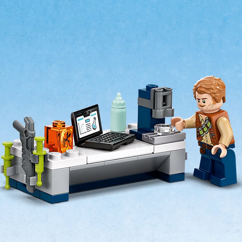 LEGO Jurassic World Laboratoř Dr. Wu: Útěk dinosauřích mláďat 75939