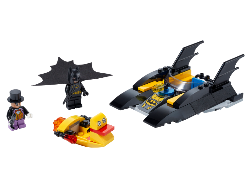 LEGO Batman Pronásledování Tučňáka v Batmanově lodi 76158