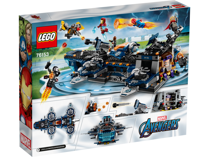 LEGO Avengers Helicarrier Avengerů 76153