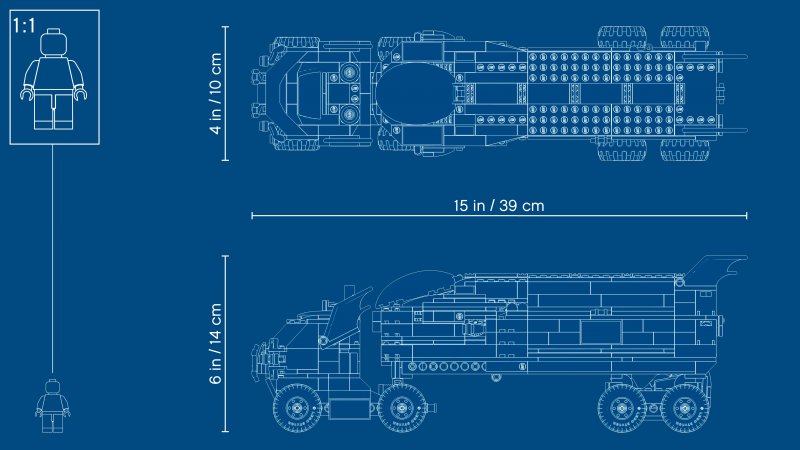 LEGO® DC Batman™ 76160 Mobilní základna Batmana