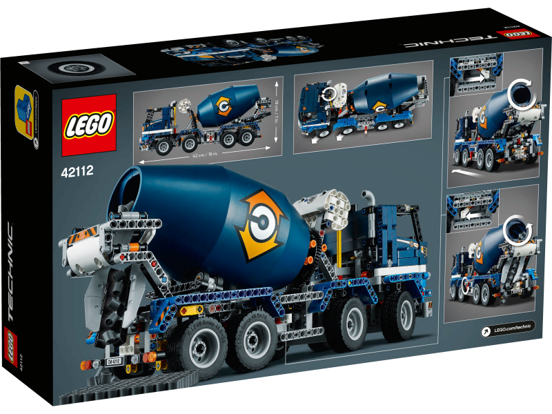 LEGO Technic Náklaďák s míchačkou na beton 42112