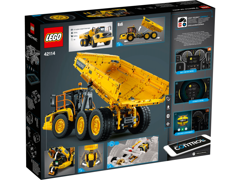 LEGO® Technic 42114 Kloubový dampr Volvo 6x6