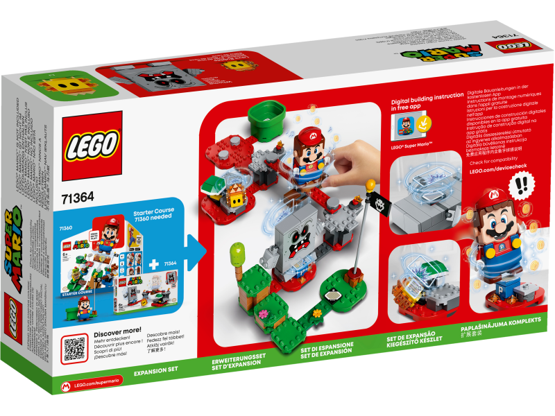 LEGO® Super Mario™ 71364 Potíže v pevnosti Whompů - rozšiřující set