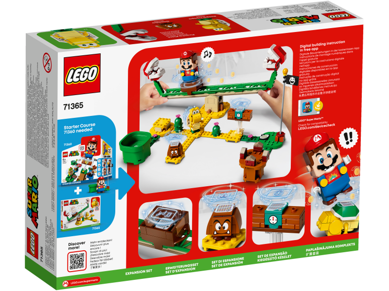 LEGO® Super Mario™ 71365 Závodiště s piraněmi - rozšiřující set