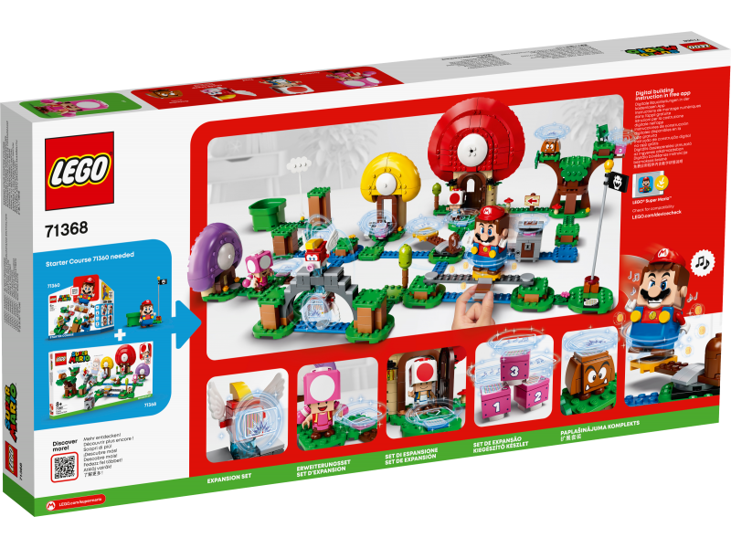 LEGO® Super Mario™ 71368 Toadův lov pokladů - rozšiřující set