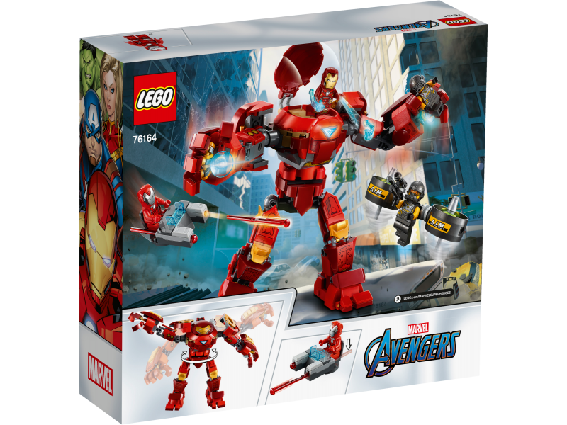 LEGO® Marvel Avengers 76164 Iron Man Hulkbuster proti agentovi A.I.M.