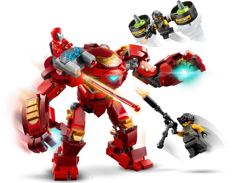 LEGO® Marvel Avengers 76164 Iron Man Hulkbuster proti agentovi A.I.M.