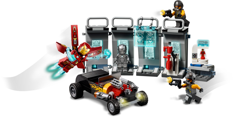 LEGO Avengers Zbrojnice Iron Mana 76167